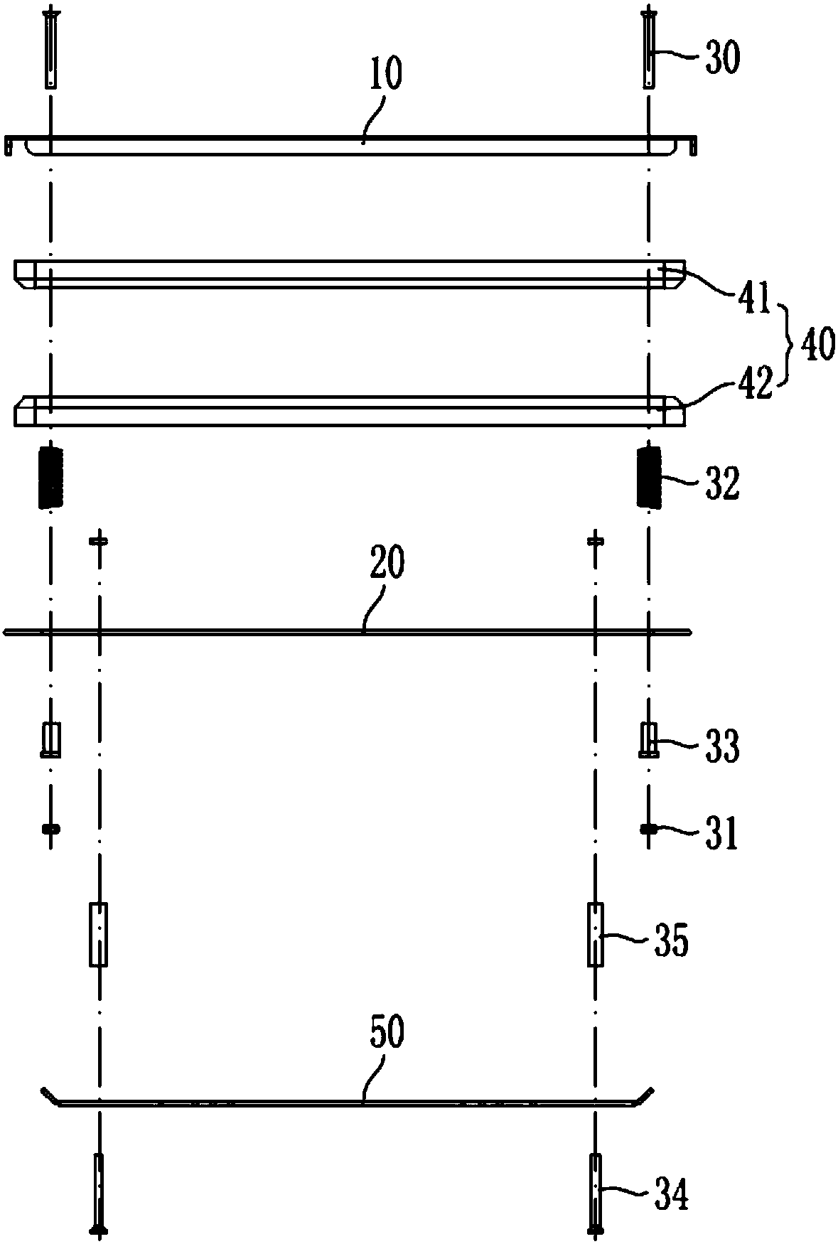 Printing printer with table board capable of being replaced and convenient-to-replace table board