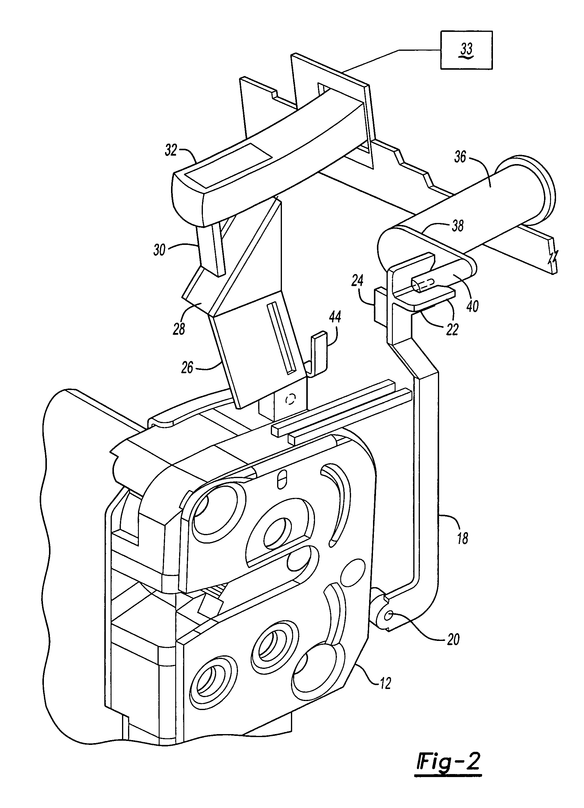 Door latch and door latch installation method