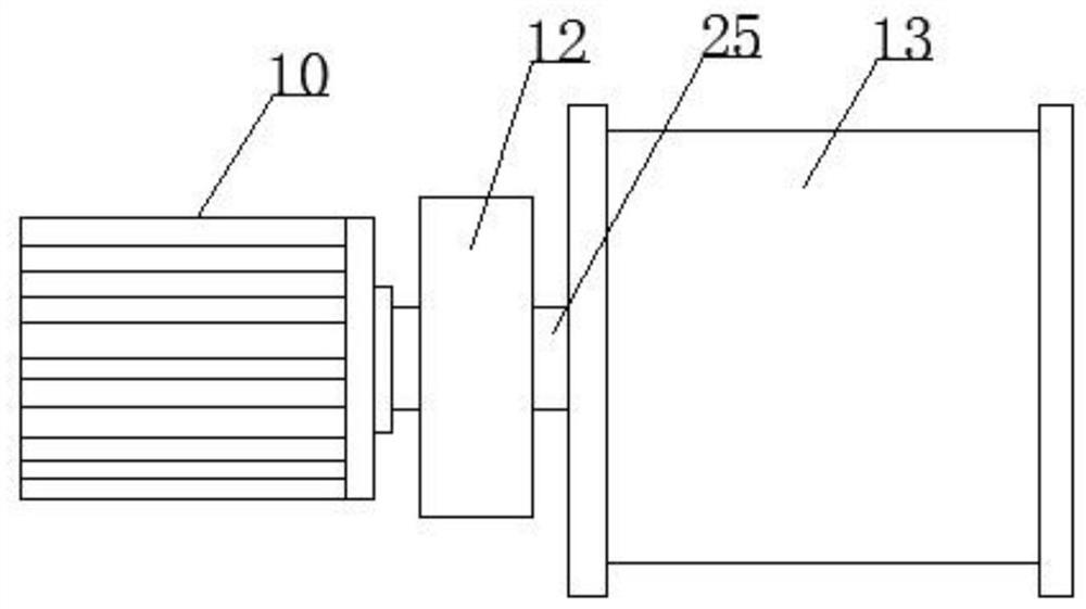 A drainage subgrade structure for road engineering construction