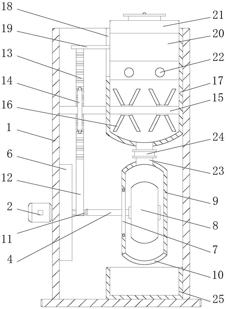 Equipment and method for preparing high-purity magnesium silicide powder