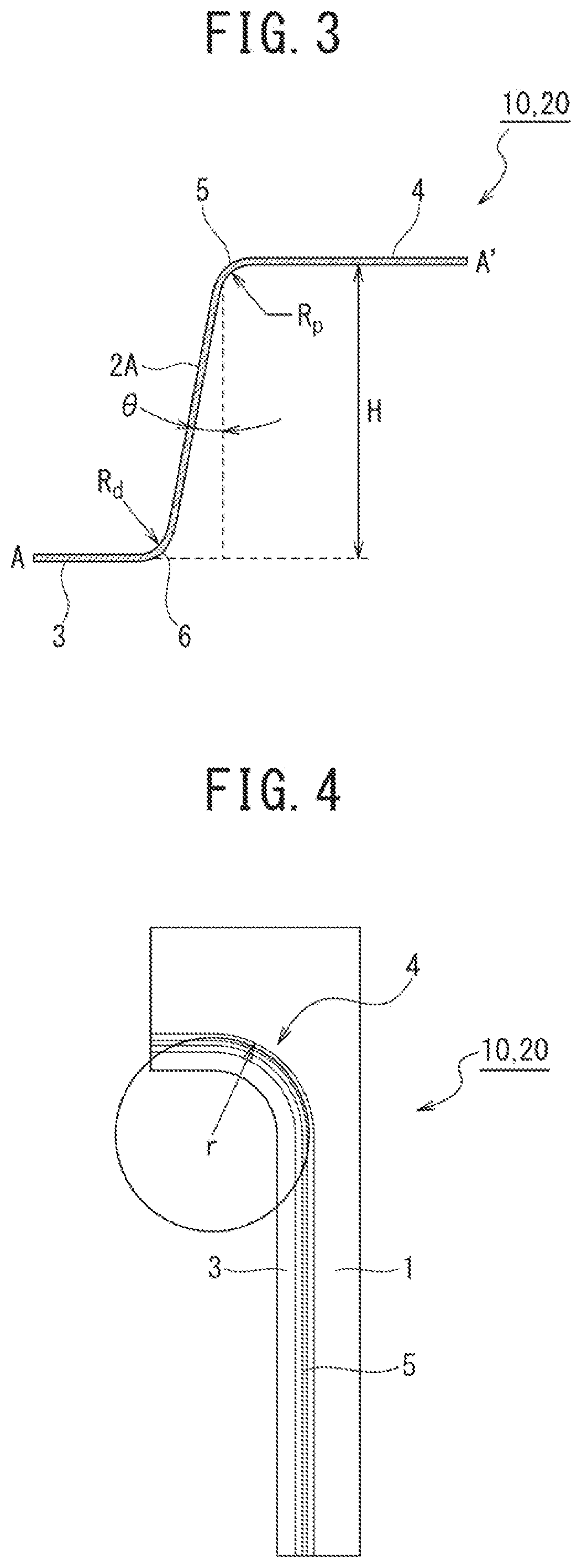 Press formed component and method for manufacturing same