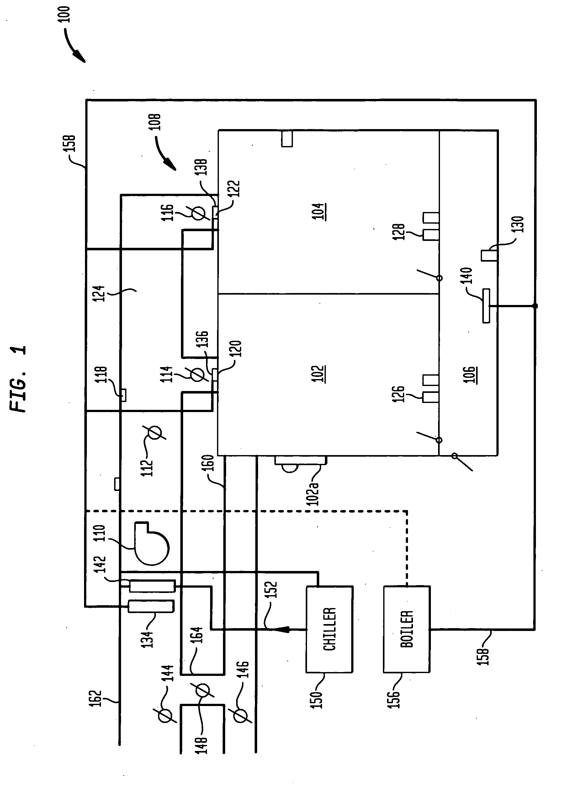 Method and apparatus for representing a building system
