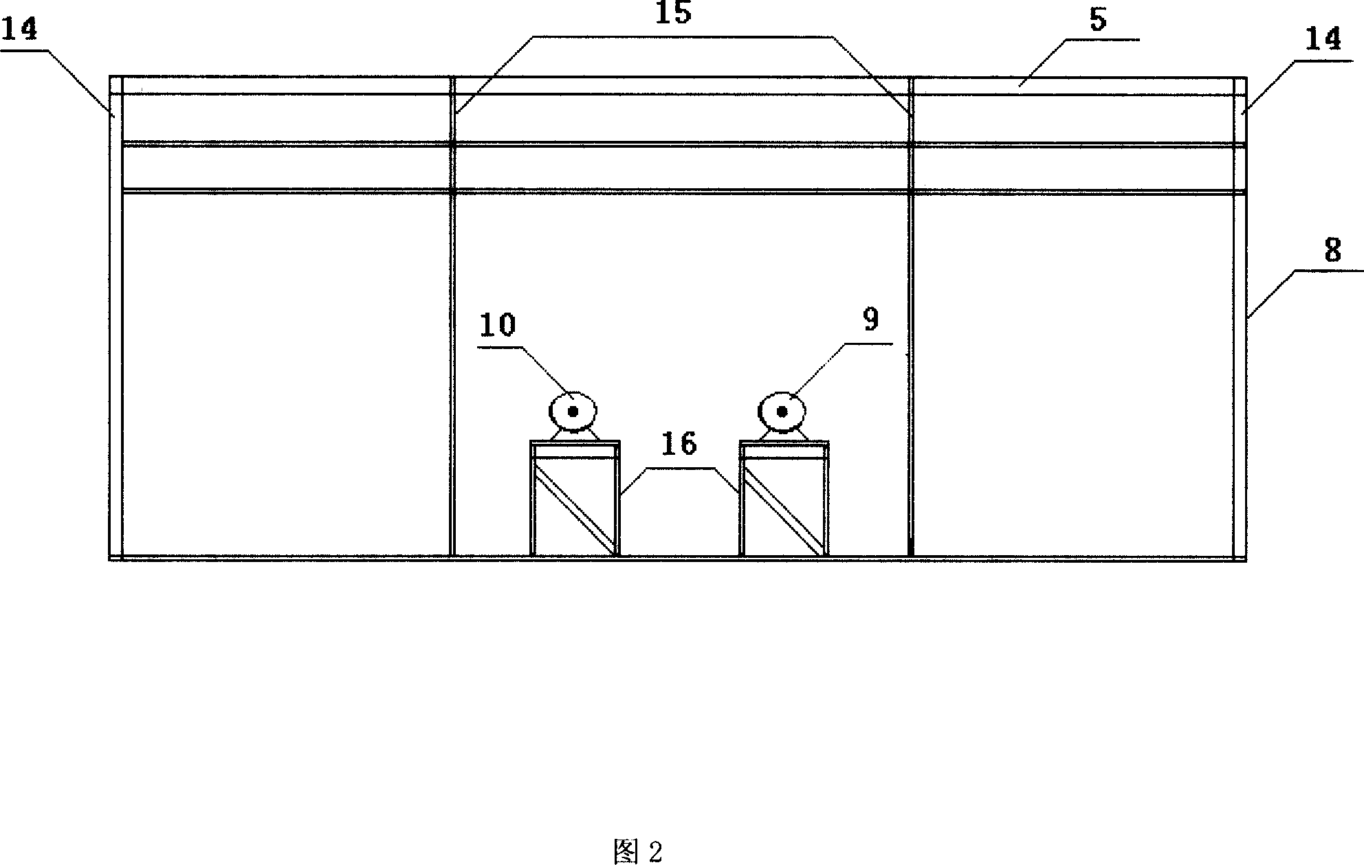 Method for cleaning electrolyte in the bottom of residual electrolysis anode