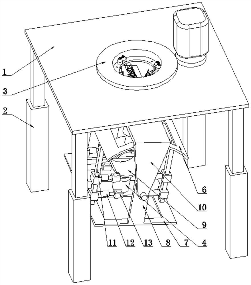 Livestock veterinarian workbench capable of adjusting fixing postures