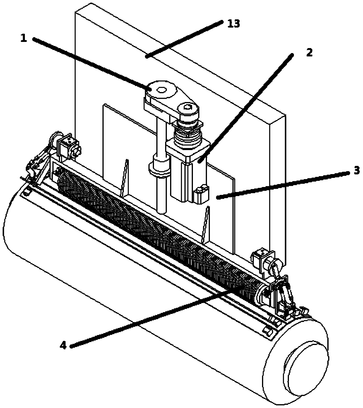 Multi-piece press roller assembly and method of making pneumatic tire