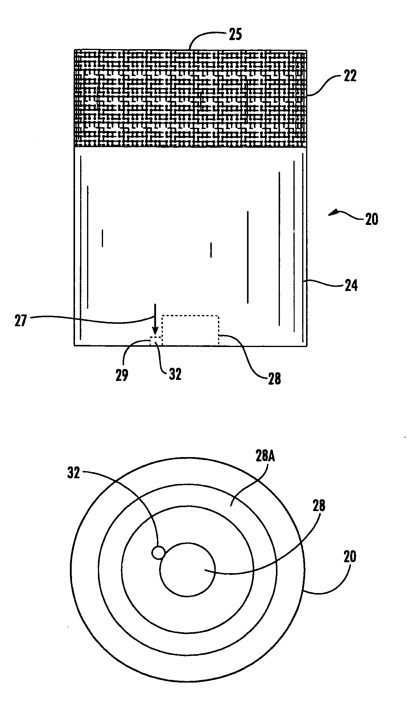 Candle with magnetically activated internal illumination