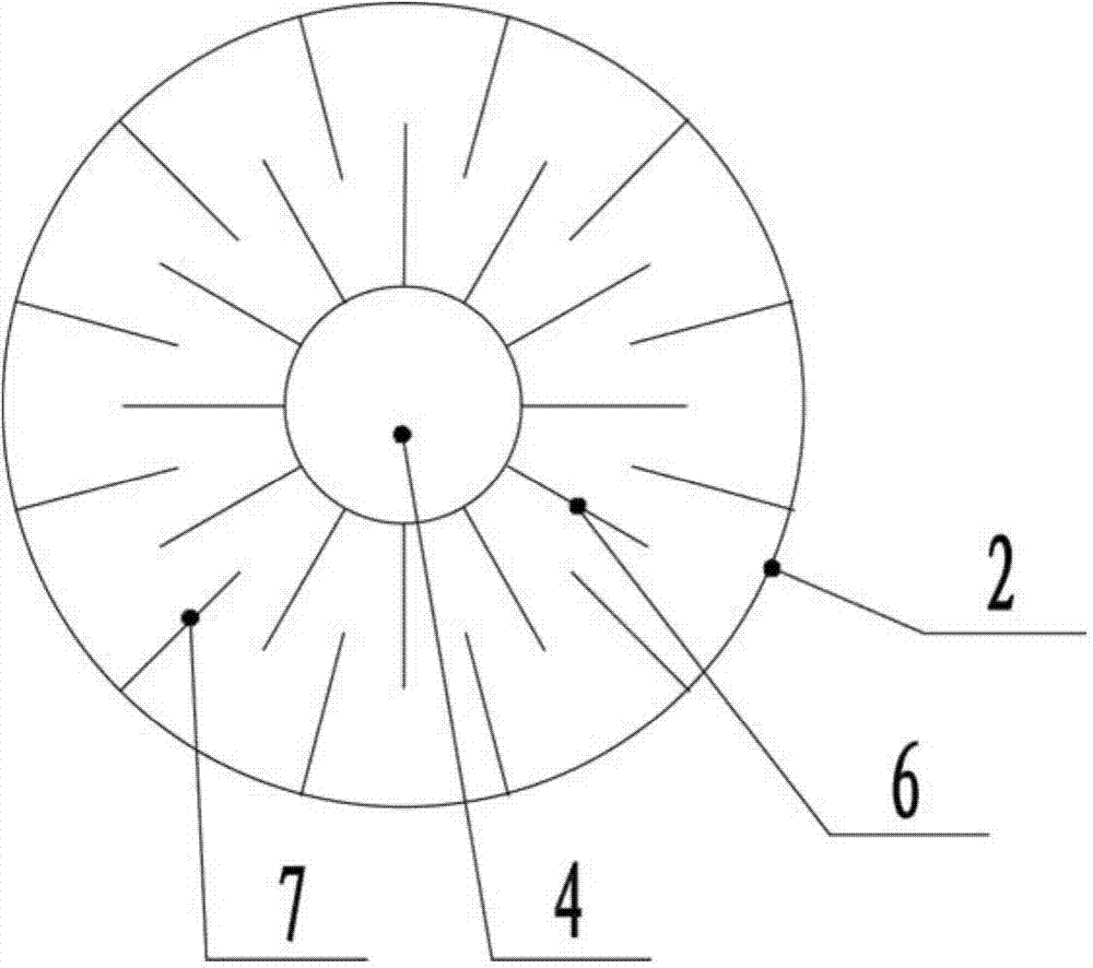 Rotating energy consumption earthquake damping device