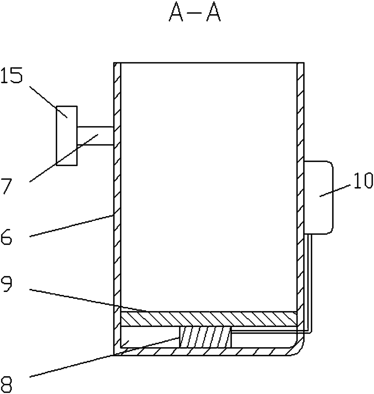 Tablet collecting device for tablet press