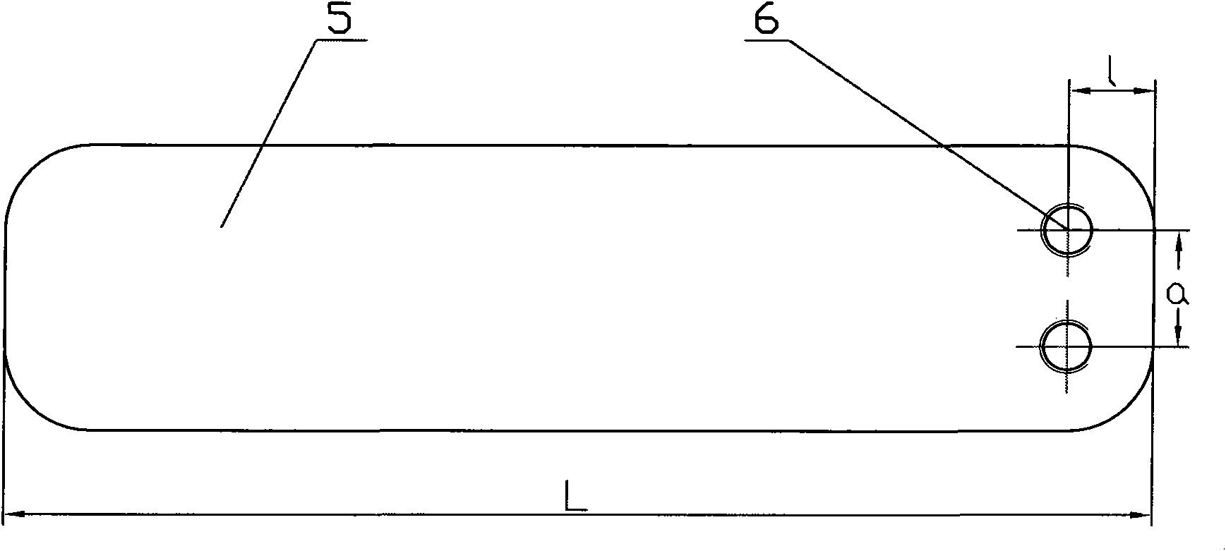 Detaching tool for embedded nuts of plane spoiler and detaching method