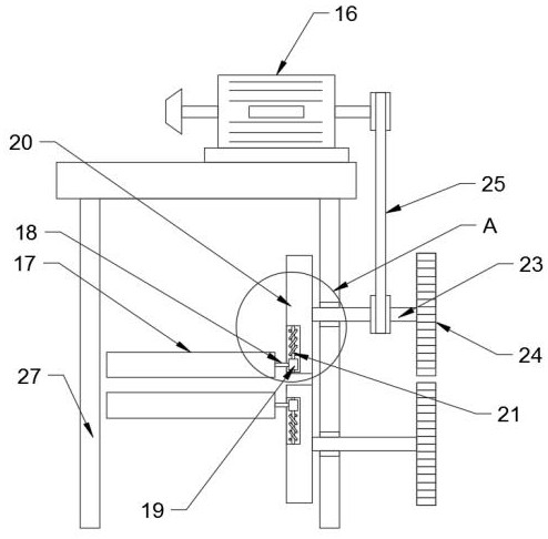 Cable winding device for electric power construction