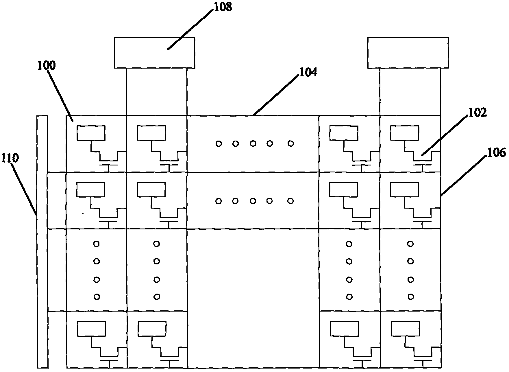 Repairing circuit for displaying panel