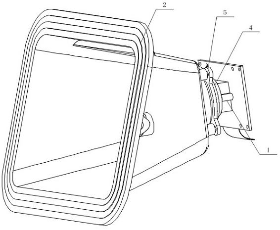 Camera fixing seat