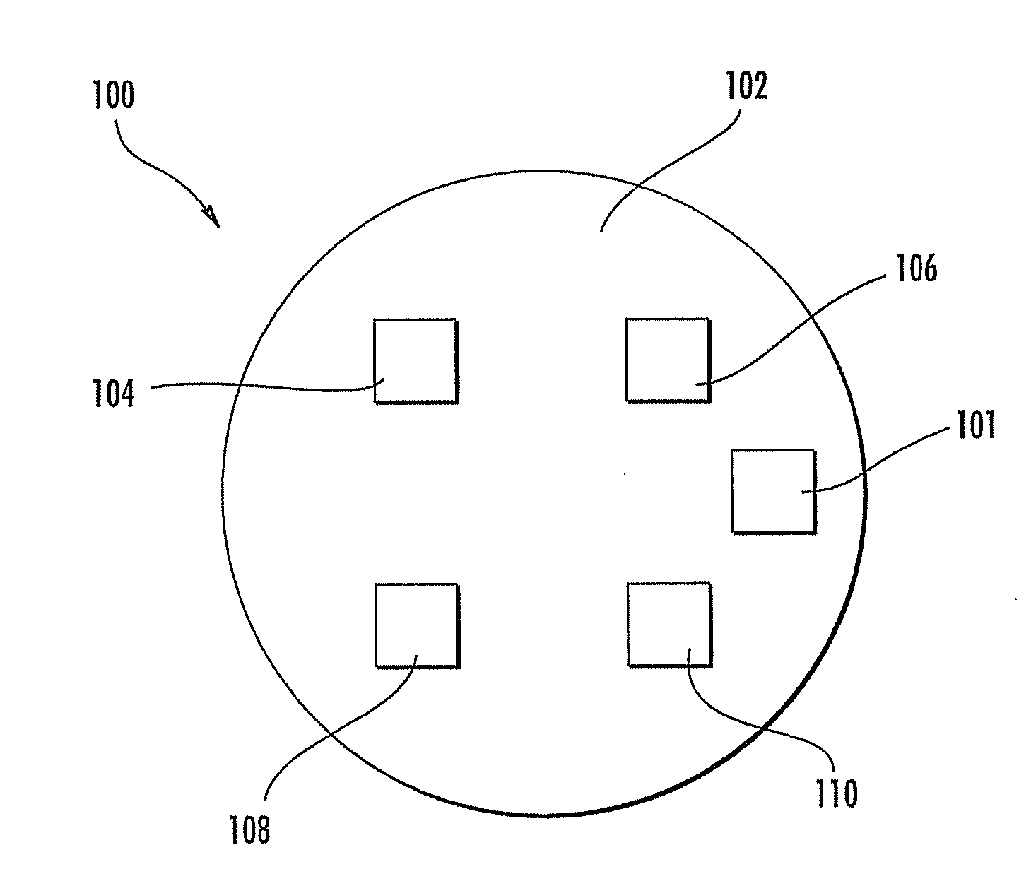 Single multi-chip lamp sources and related methods