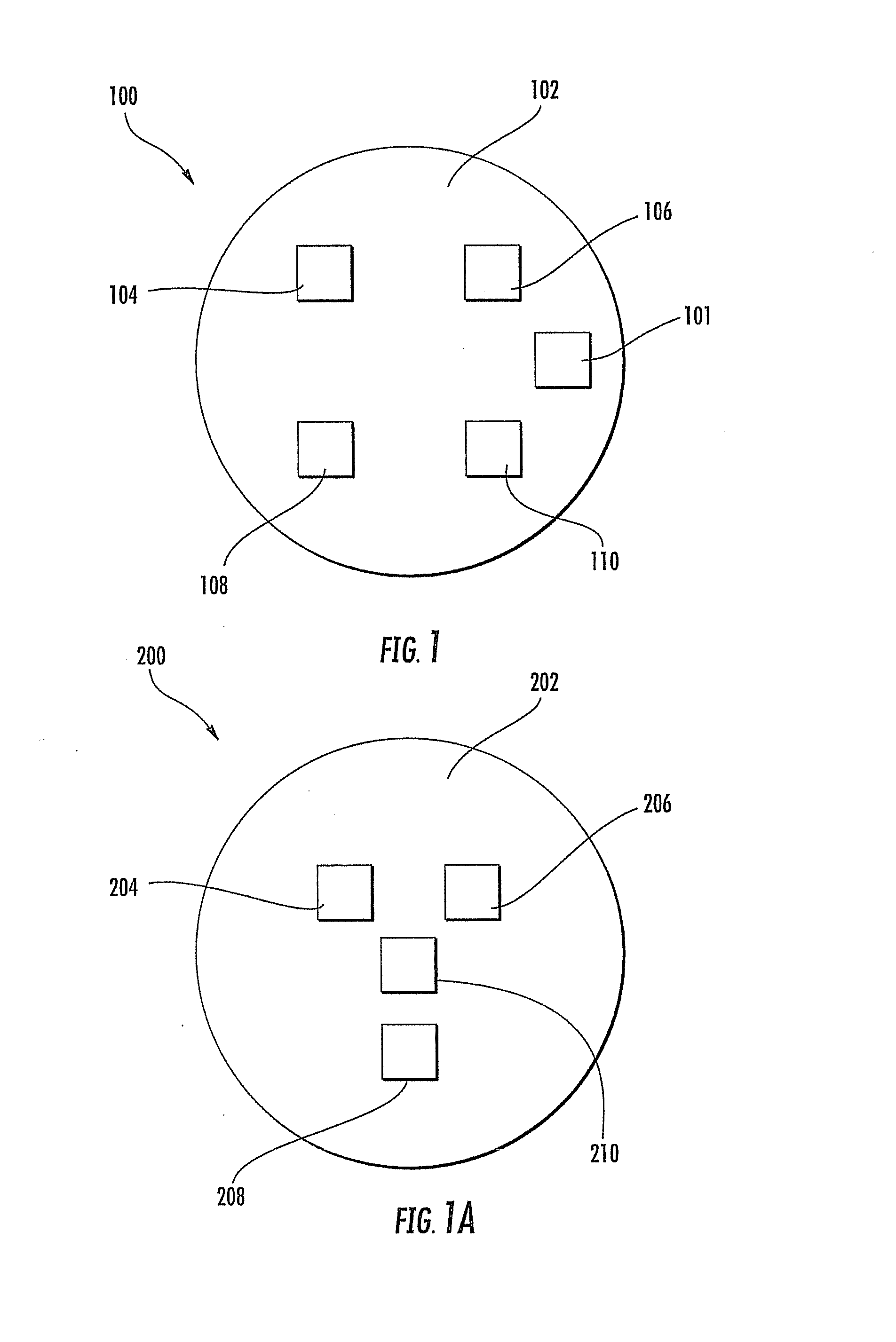 Single multi-chip lamp sources and related methods