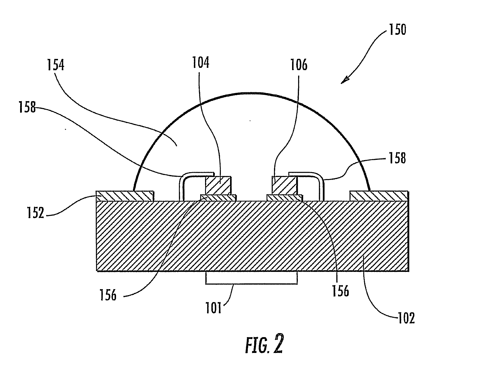 Single multi-chip lamp sources and related methods