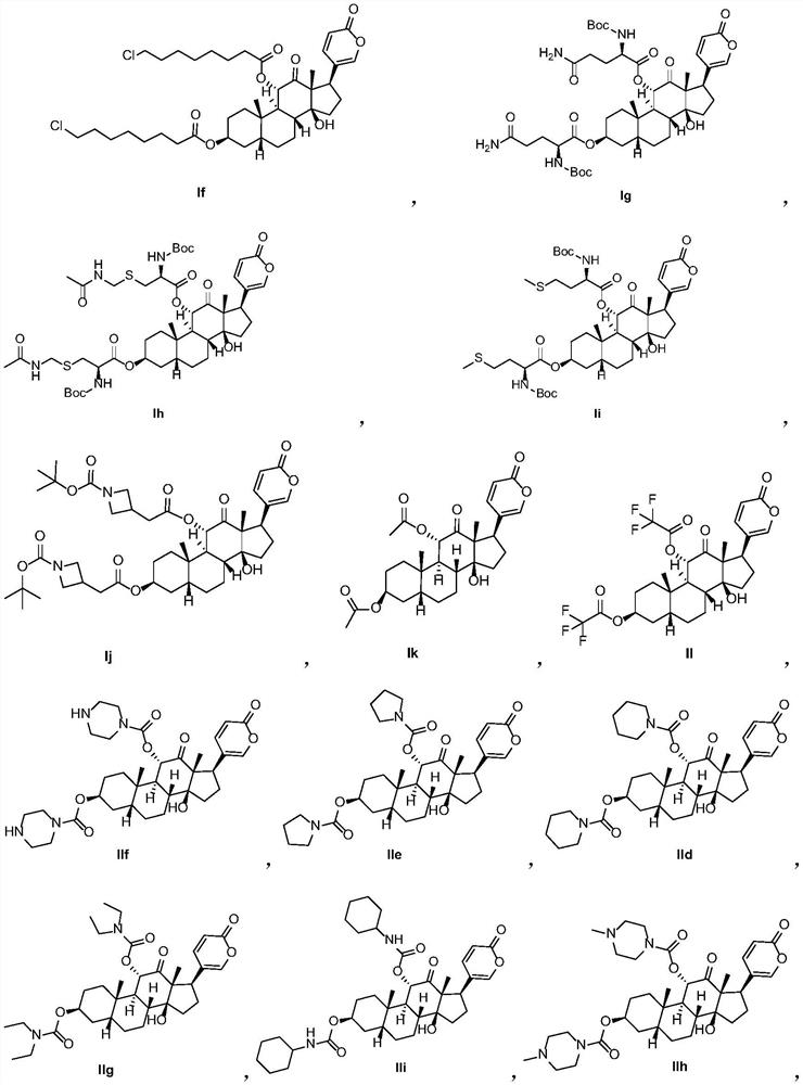 Arenobufagin derivative, preparation method thereof, pharmaceutical composition of arenobufagin derivative and application ofarenobufagin derivative