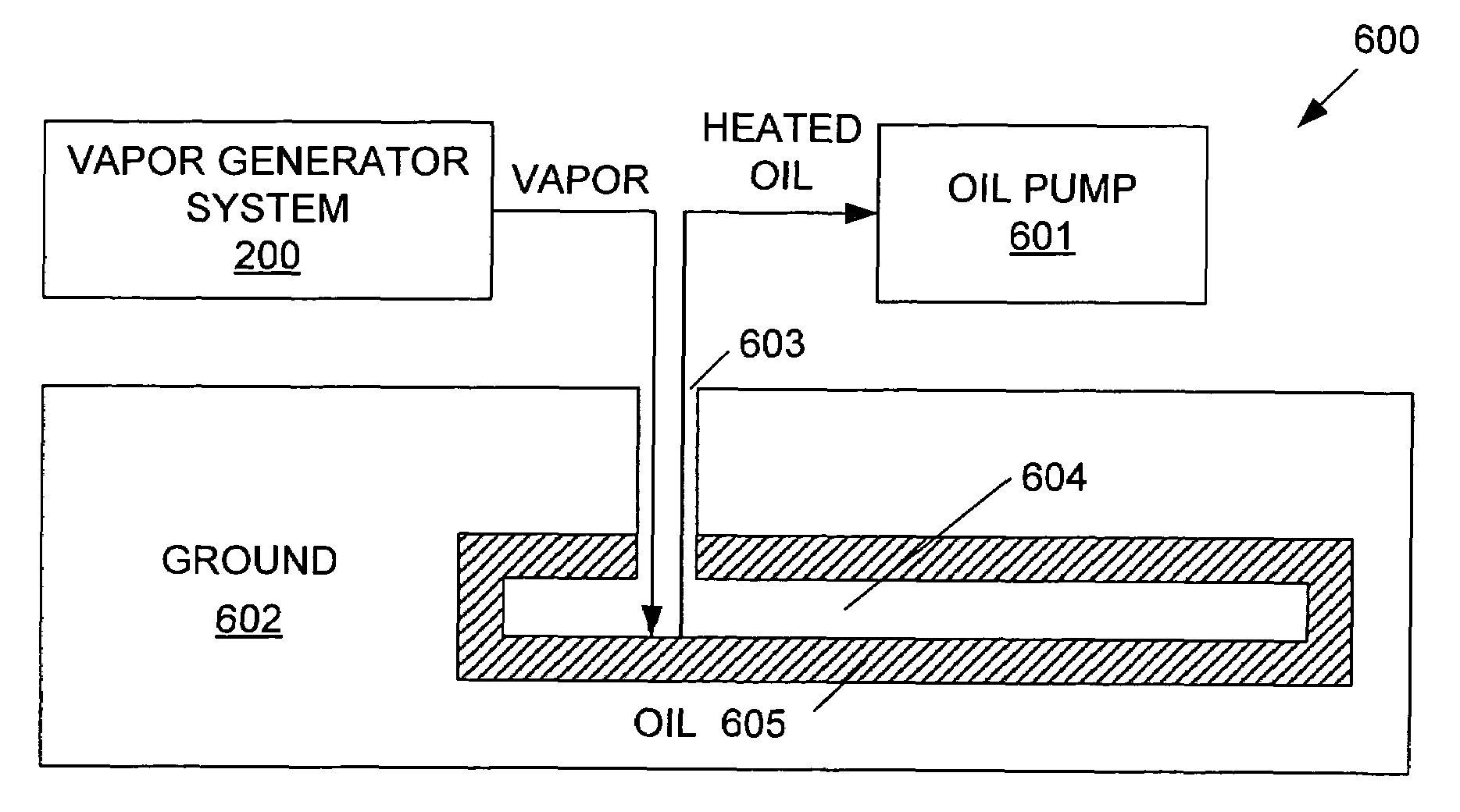Heavy oil extraction system
