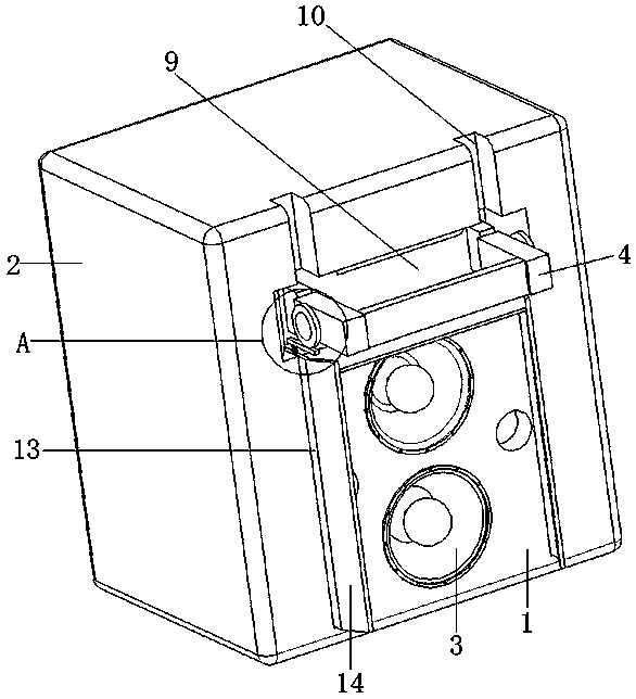 A sound amplifying device with waterproof function