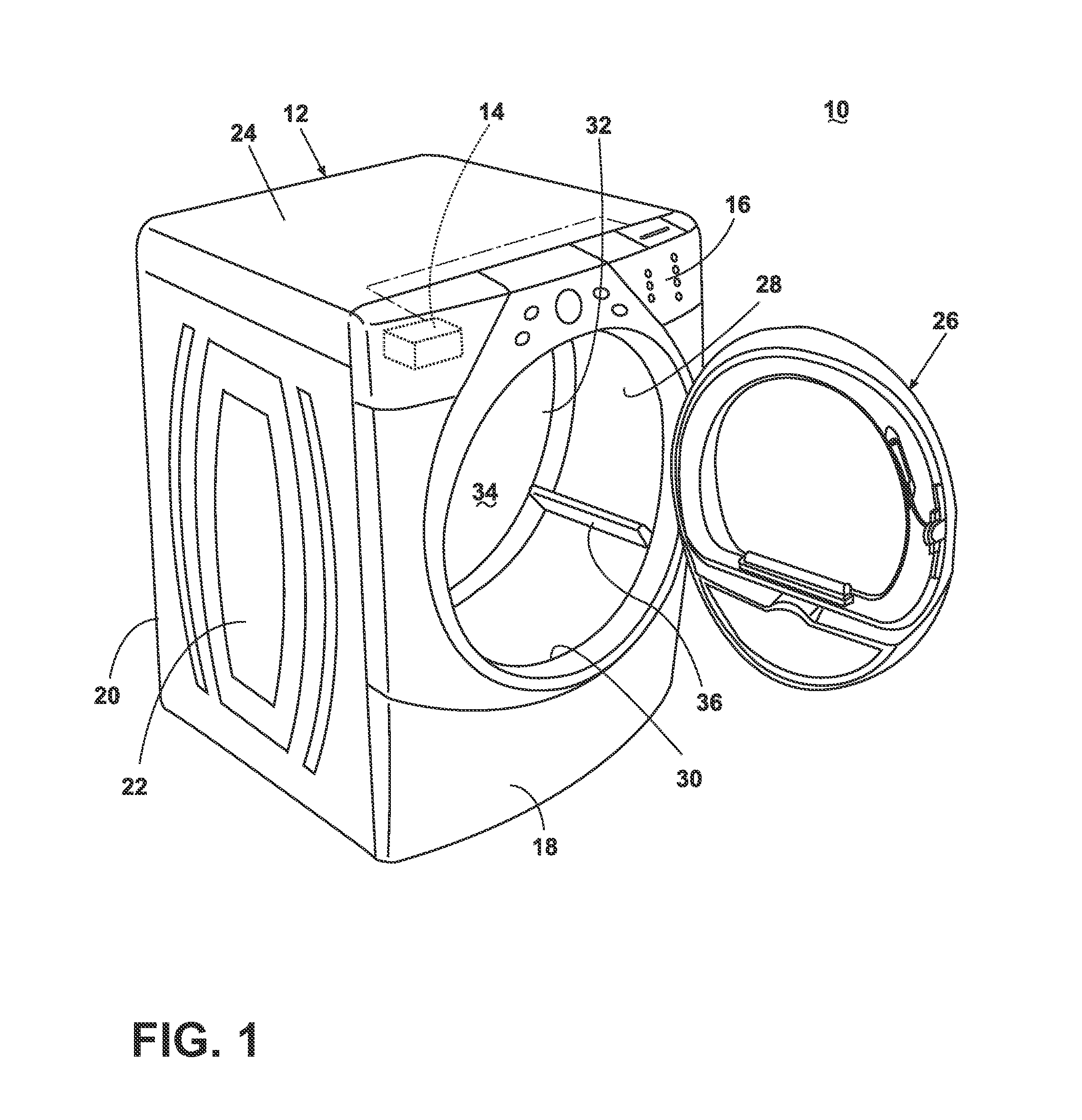 Method for drying laundry in a laundry treating appliance