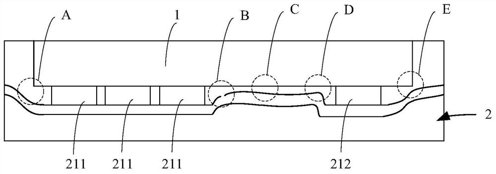 Flexible display substrate, display panel, display device and manufacturing method