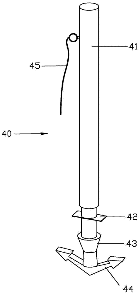 Embedded seabed mooring system