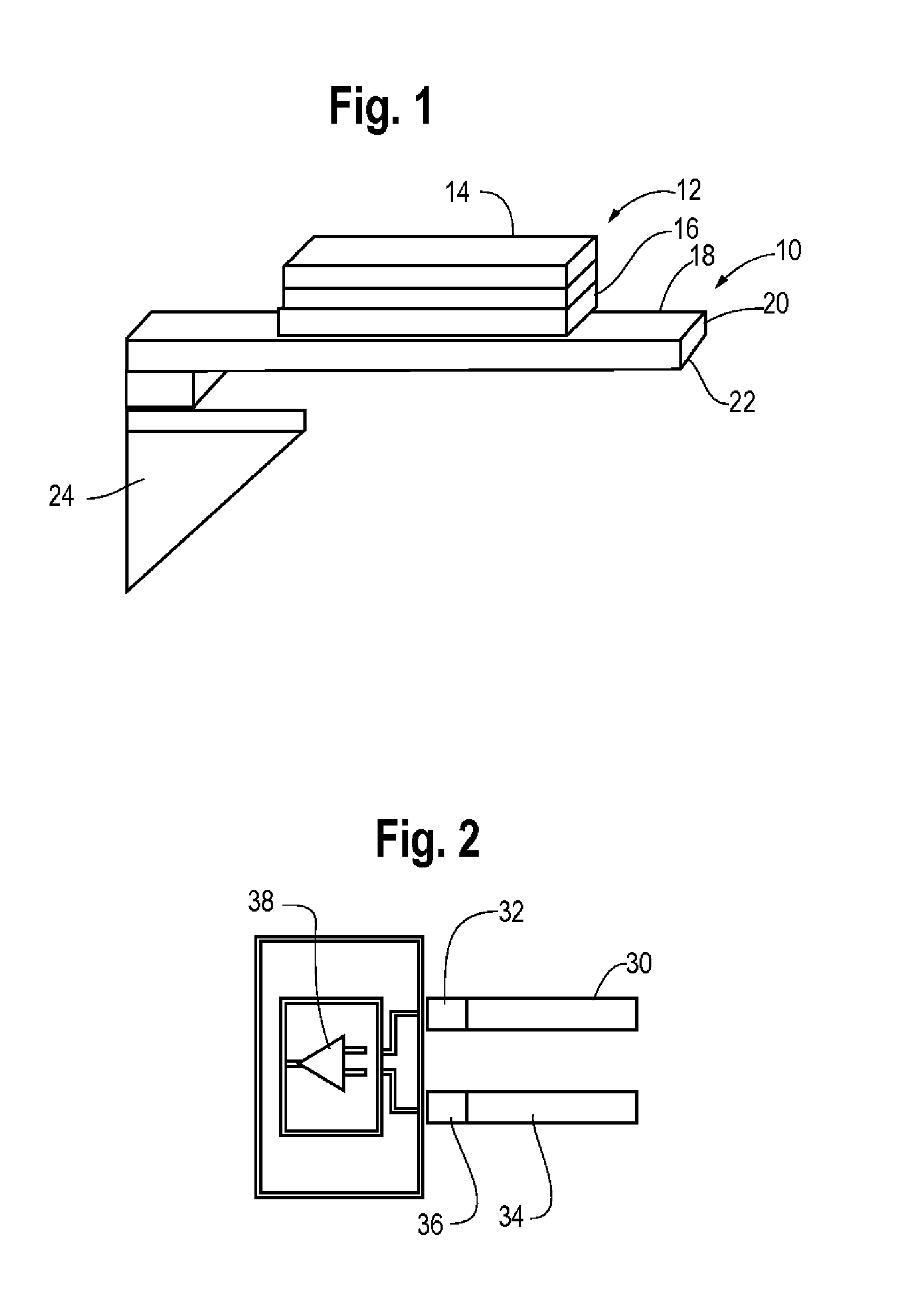 Cascaded mosfet embedded multi-input microcantilever