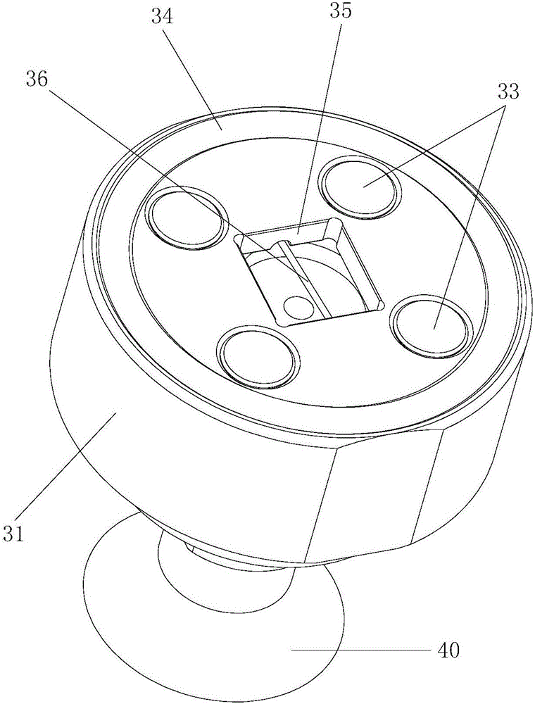 Air suction device of suction nozzles