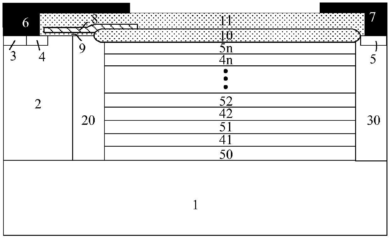 Lateral high-voltage device