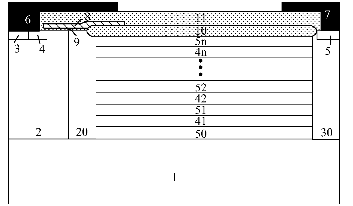 Lateral high-voltage device