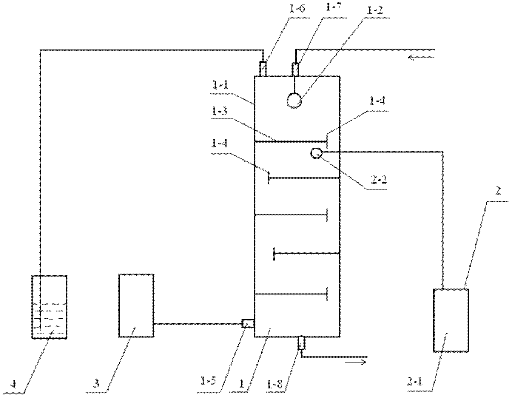 System for treating dye wastewater and method for treating triphenylmethane dye wastewater