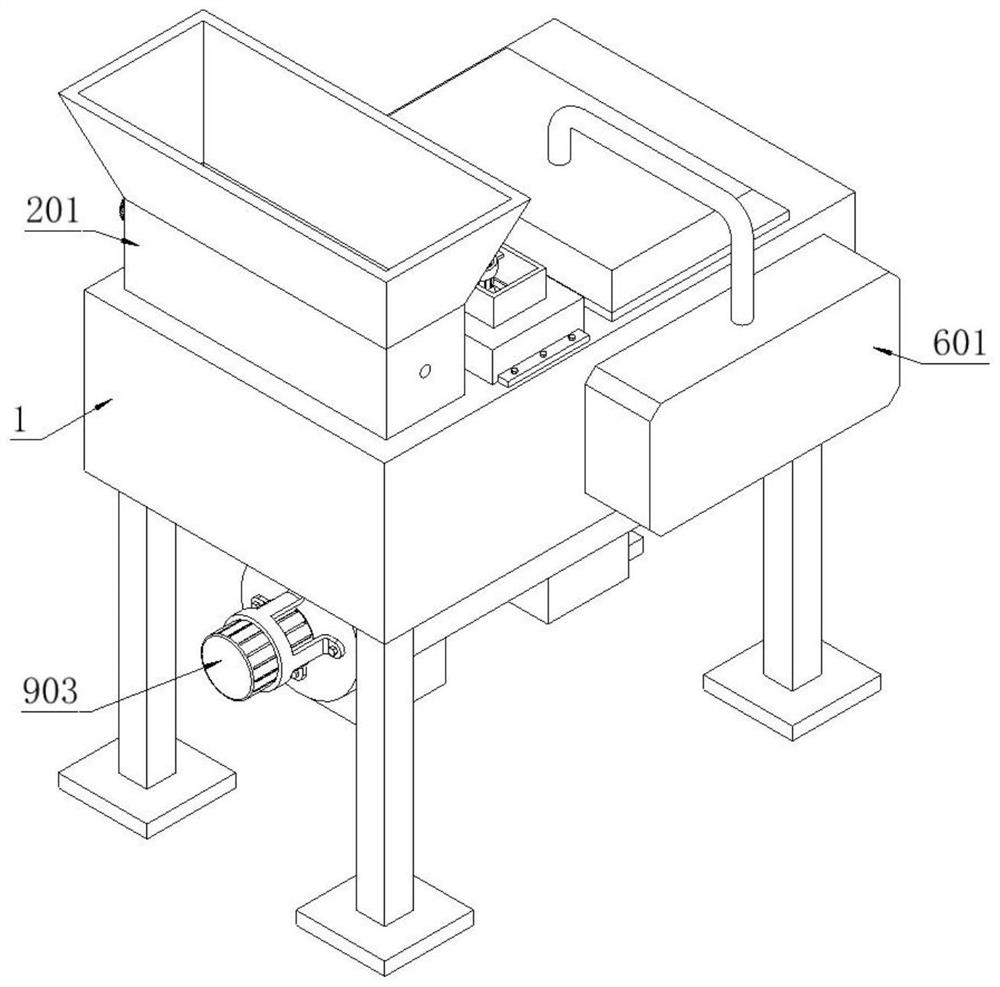 Separation equipment based on traditional Chinese medicine raw material classification