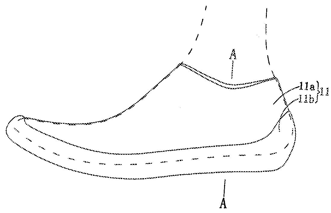 Comprehensive wrapping and environment-friendly shoes and production process thereof