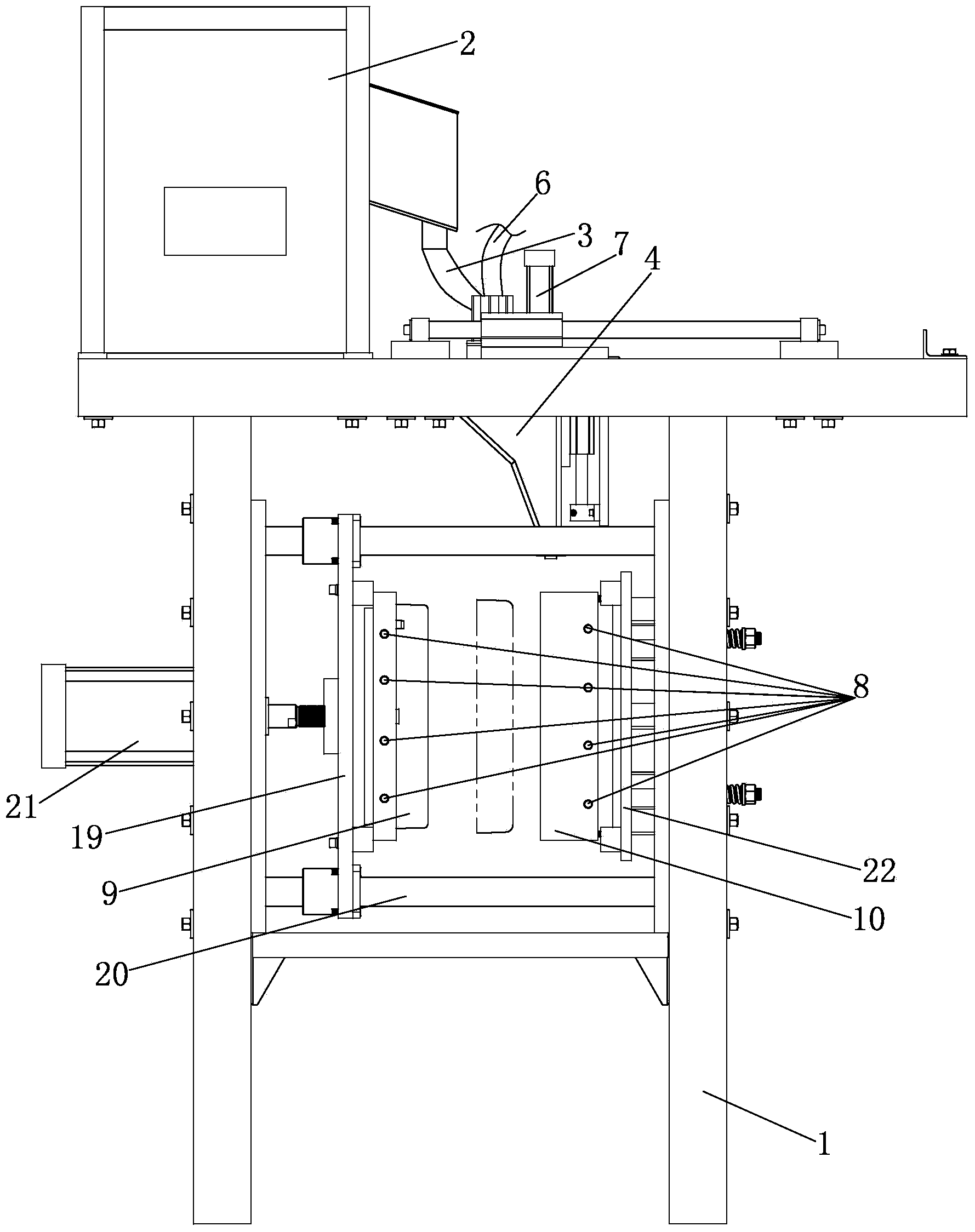 Casting method for flywheel