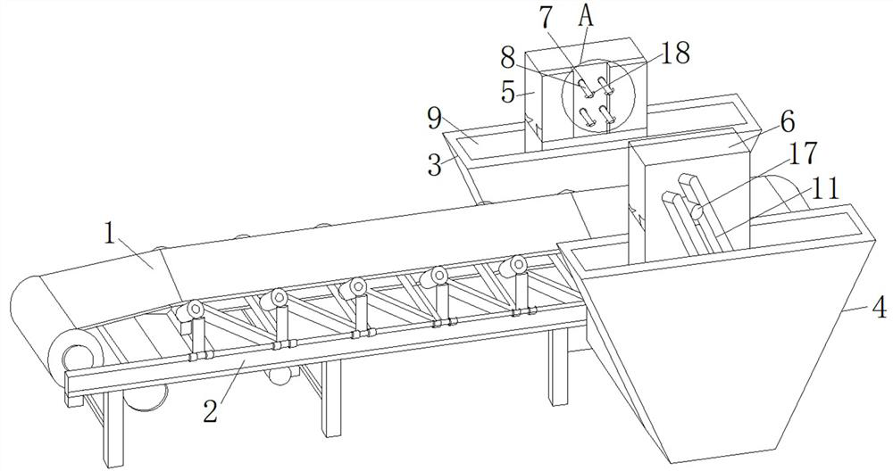 A propulsion device for positioning adjustment of rock wool production line