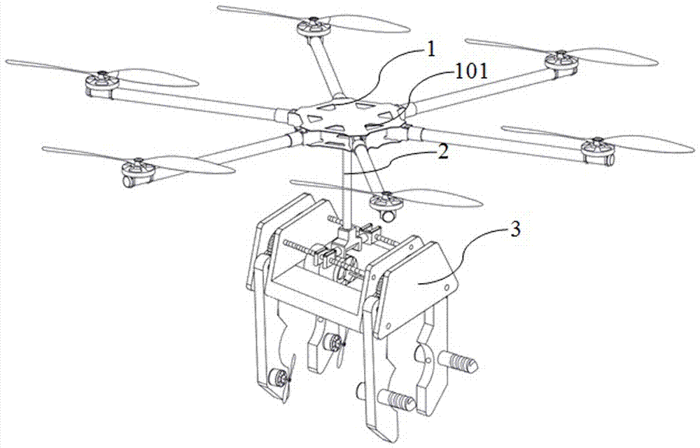Automatic deicing unmanned aerial vehicle for power cable