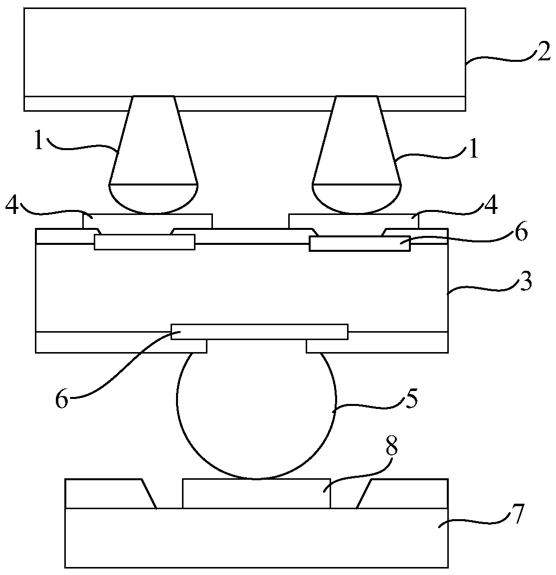 Chip forming method, method for improving yield rate of chip packaging products