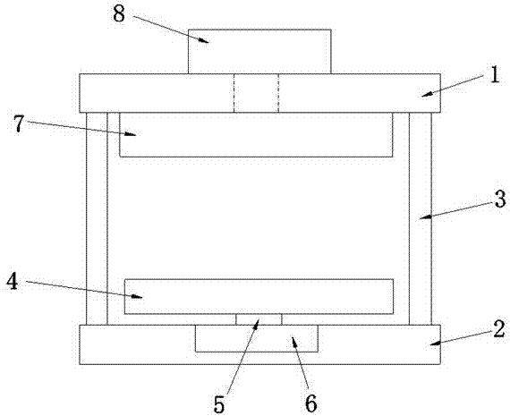 Big full wheel disc die device