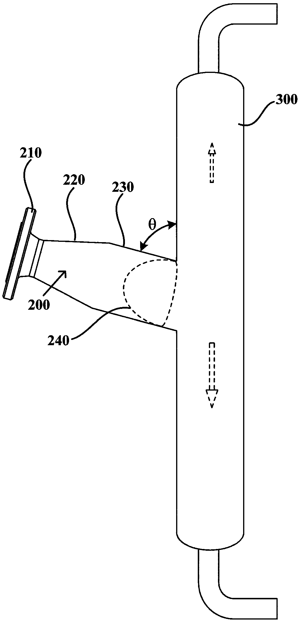 Small shunting type multi-phase flow meter and calibration method thereof