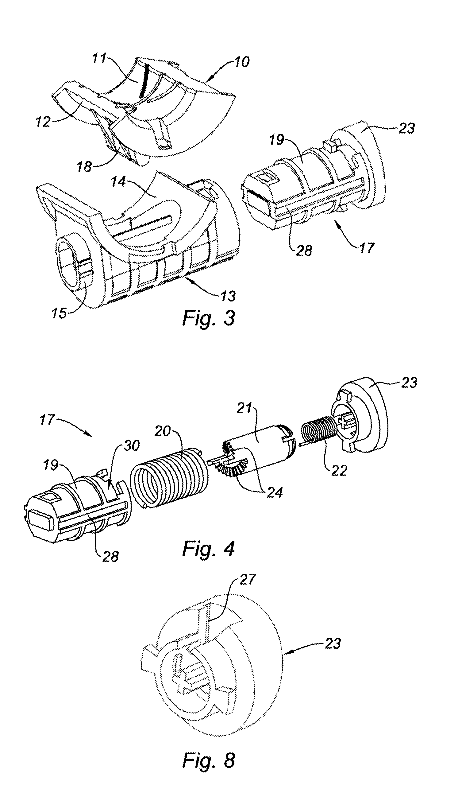 Push device with clearance compensation for rack-and-pinion steering of a motor vehicle