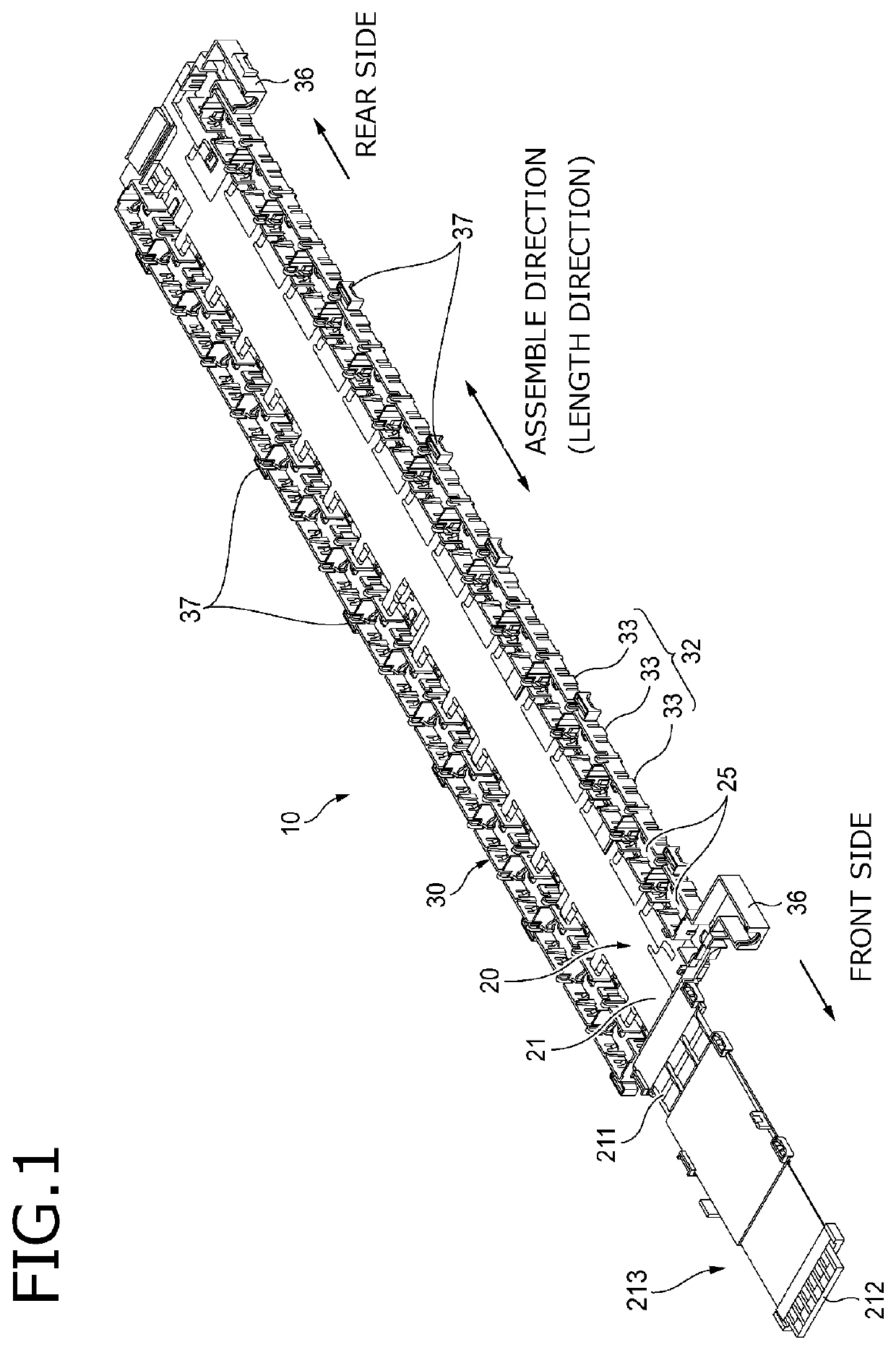 Protector and bus bar module