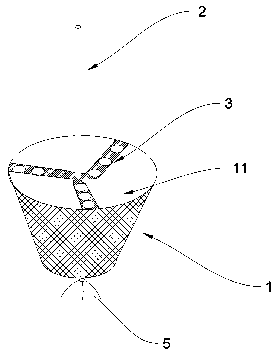Shrimp trapping device