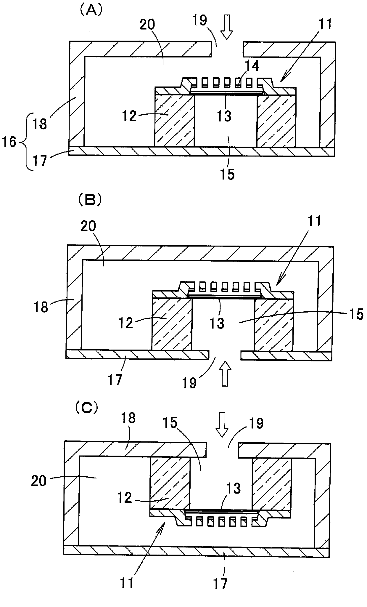 Acoustic sensor and method for manufacturing same