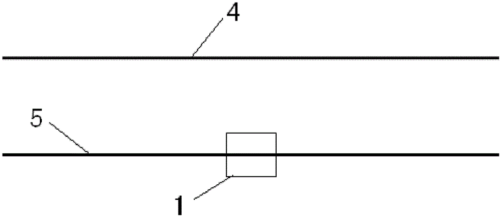 Corona test method for effect of direct current transmission line on adjacent trees