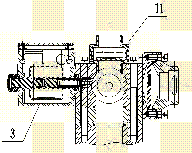 A valve group for a hydraulic coupling