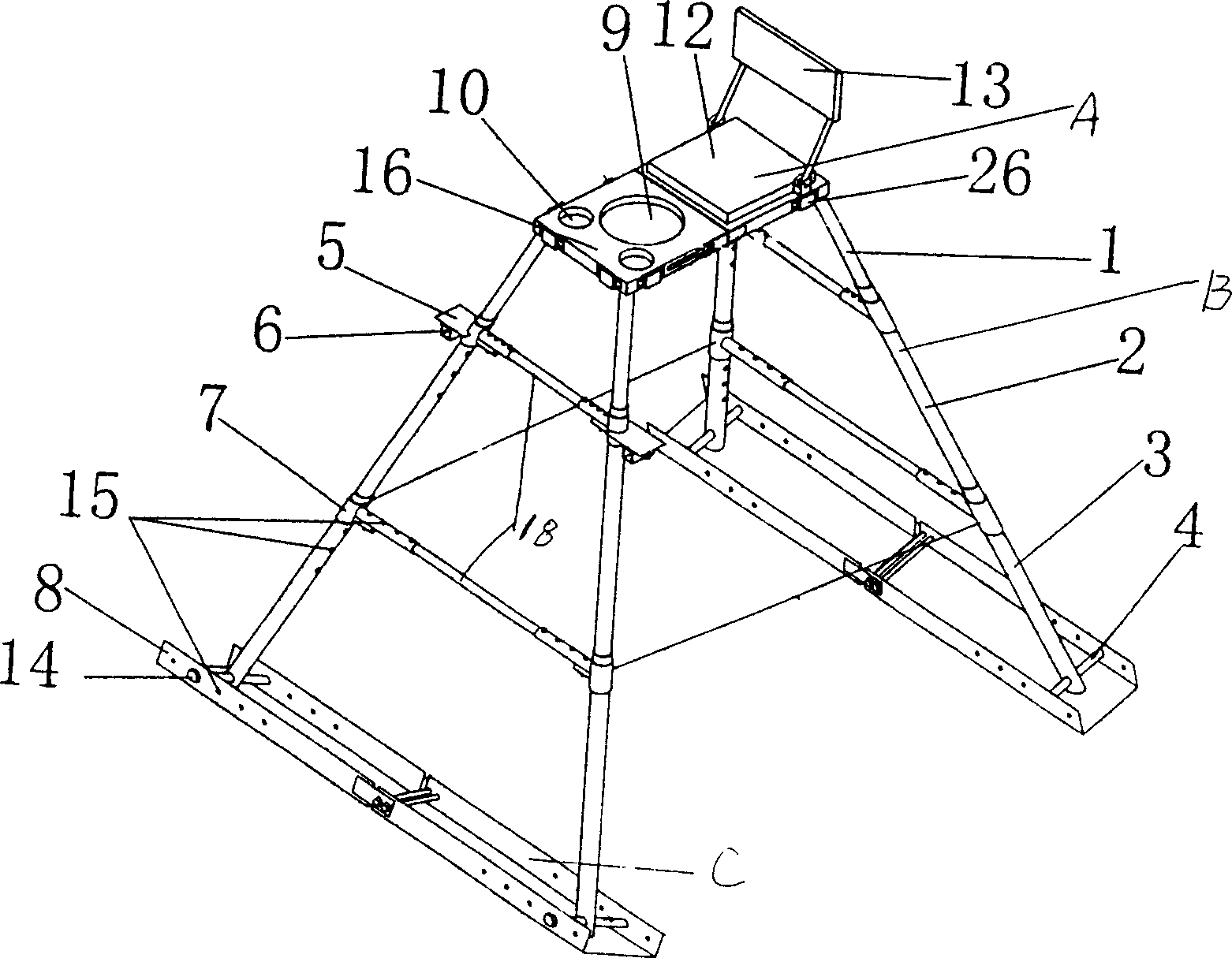 Portable fishing table