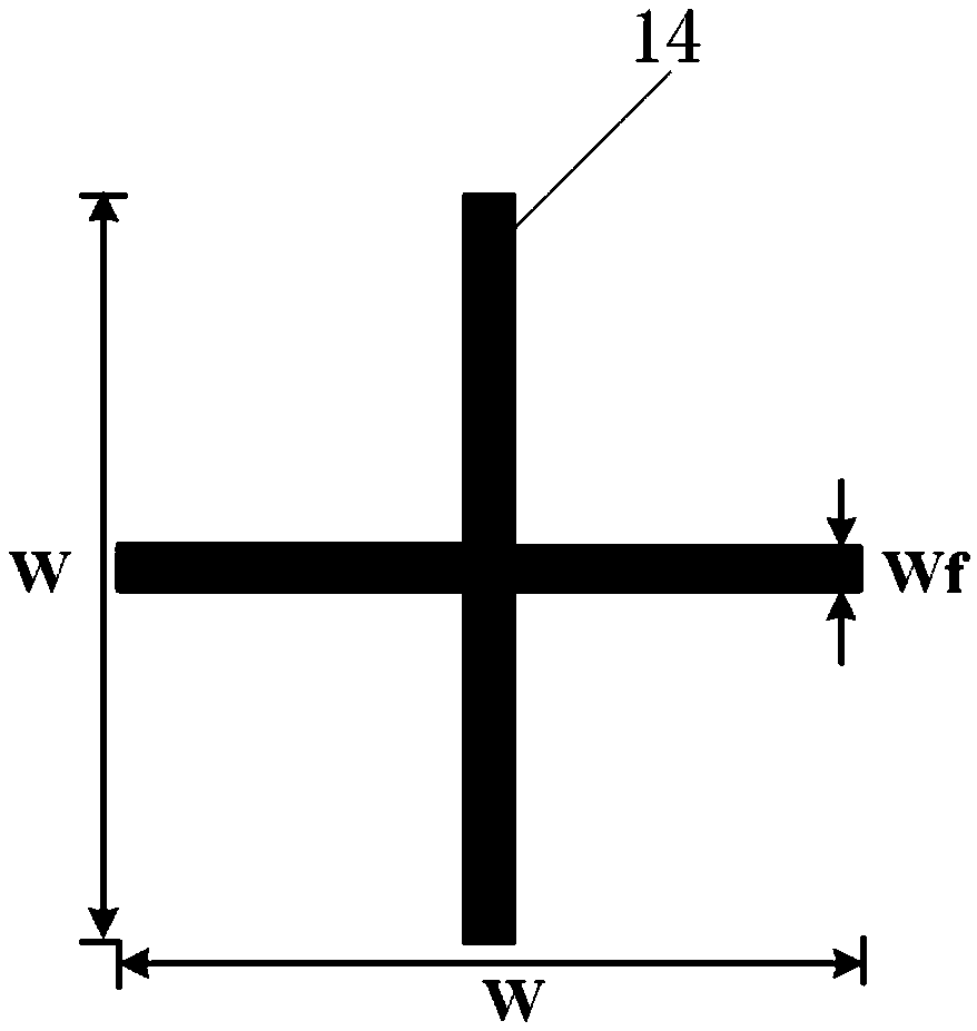 Triangular pyramid-shaped metasurface antenna cover with wave beam calibration function