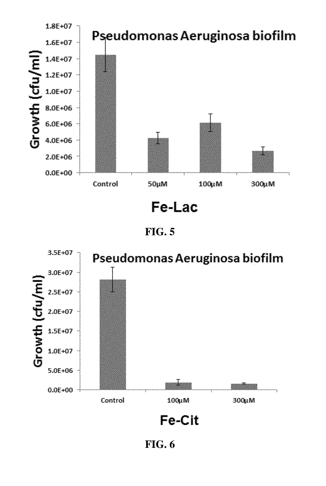 Biofilm inhibiting compositions enhancing weight gain in livestock