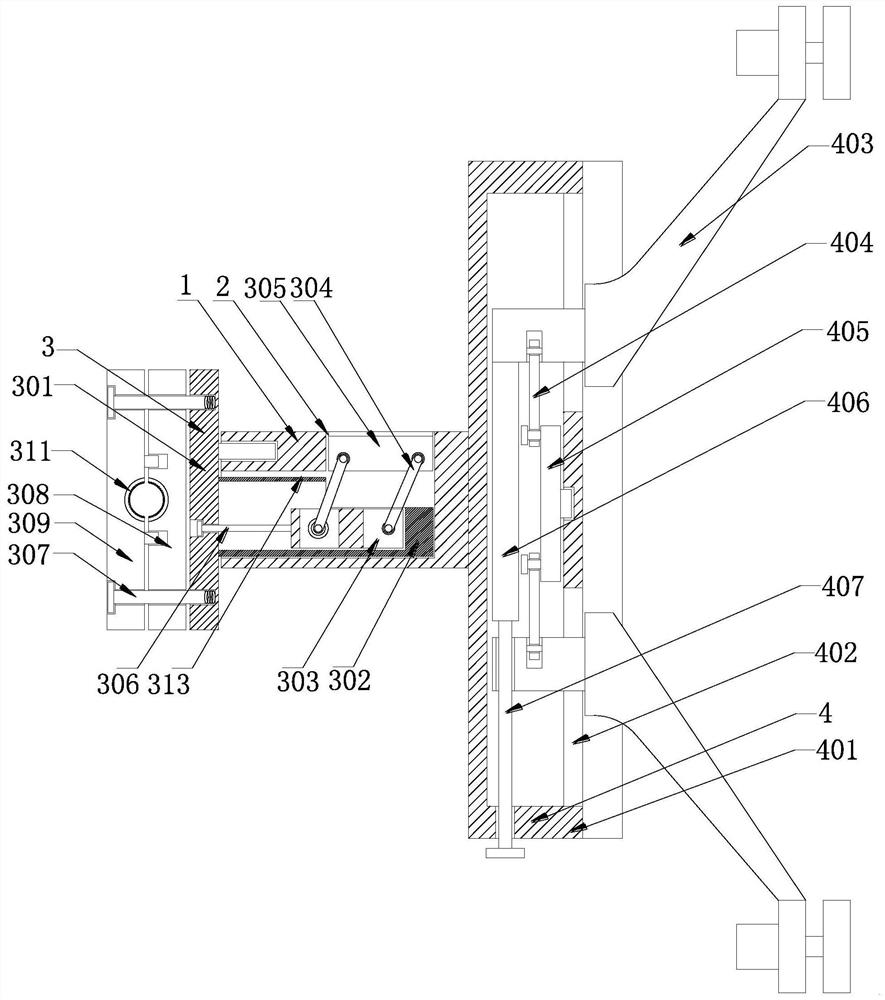 A flexible load-bearing structure for large-span building curtain wall