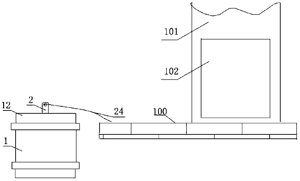 A method and device for ensuring that the transport carrier does not open the cover