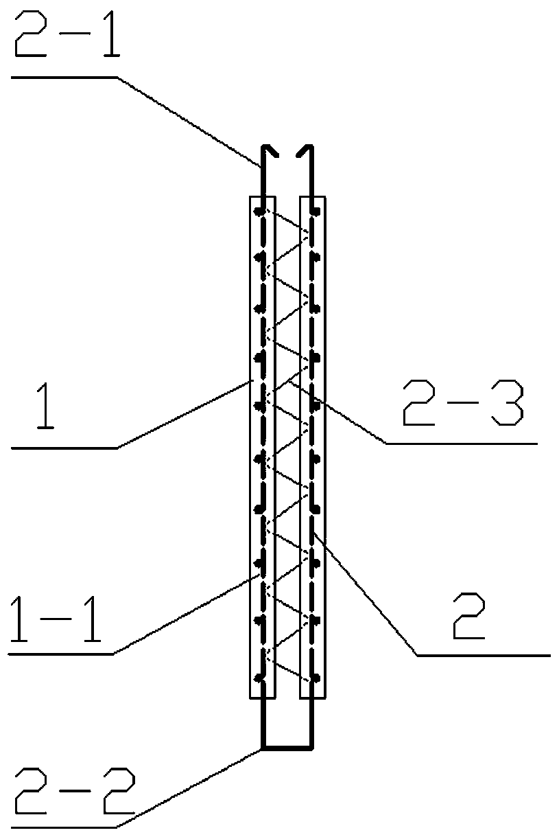 Easy-to-install assembled shear wall composite structure system and installation method thereof